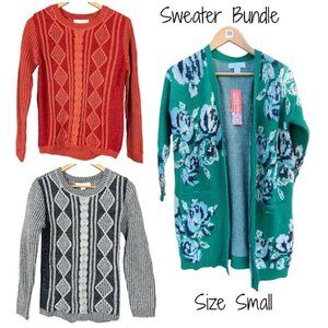 Winter Sweater Bundle - Size Small